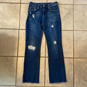 Larne 5 Distressed Denim Jeans Bootcut Casual